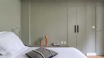 1 chambre, fer et planche Ă repasser, Wi-Fi, draps fournis