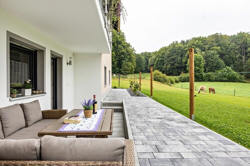 Apartment 'Brunnerhof Urlaub Auf Dem Land' with Terrace and Shared Garden