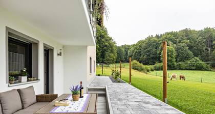 Apartment 'Brunnerhof Urlaub Auf Dem Land' with Terrace and Shared Garden