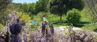 La Guinguette Maison Isolée Piscine Chauffée, Terrain de Boule 23 Couchages