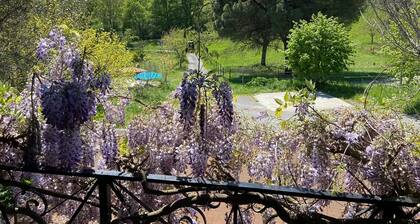 La Guinguette Maison Isolée piscine chauffée, terrain de boule 23 couchages
