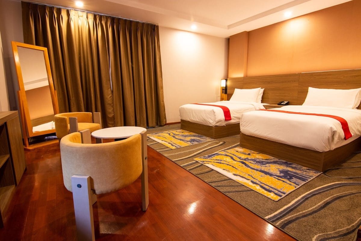 Chambre Deluxe double | Accès au Wi-Fi (inclus)