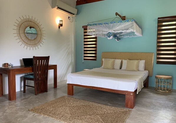 1 chambre, accès au Wi-Fi (inclus), literie fournie