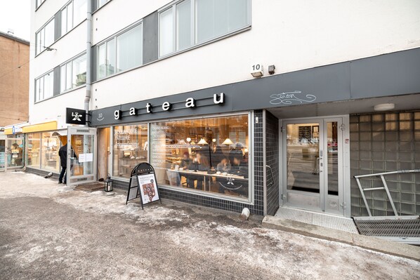 Framhlið gististaðar