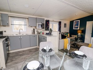 Cottage | Private kitchen | Dishwasher, cookware/dishes/utensils - The Hideout (New Quay)