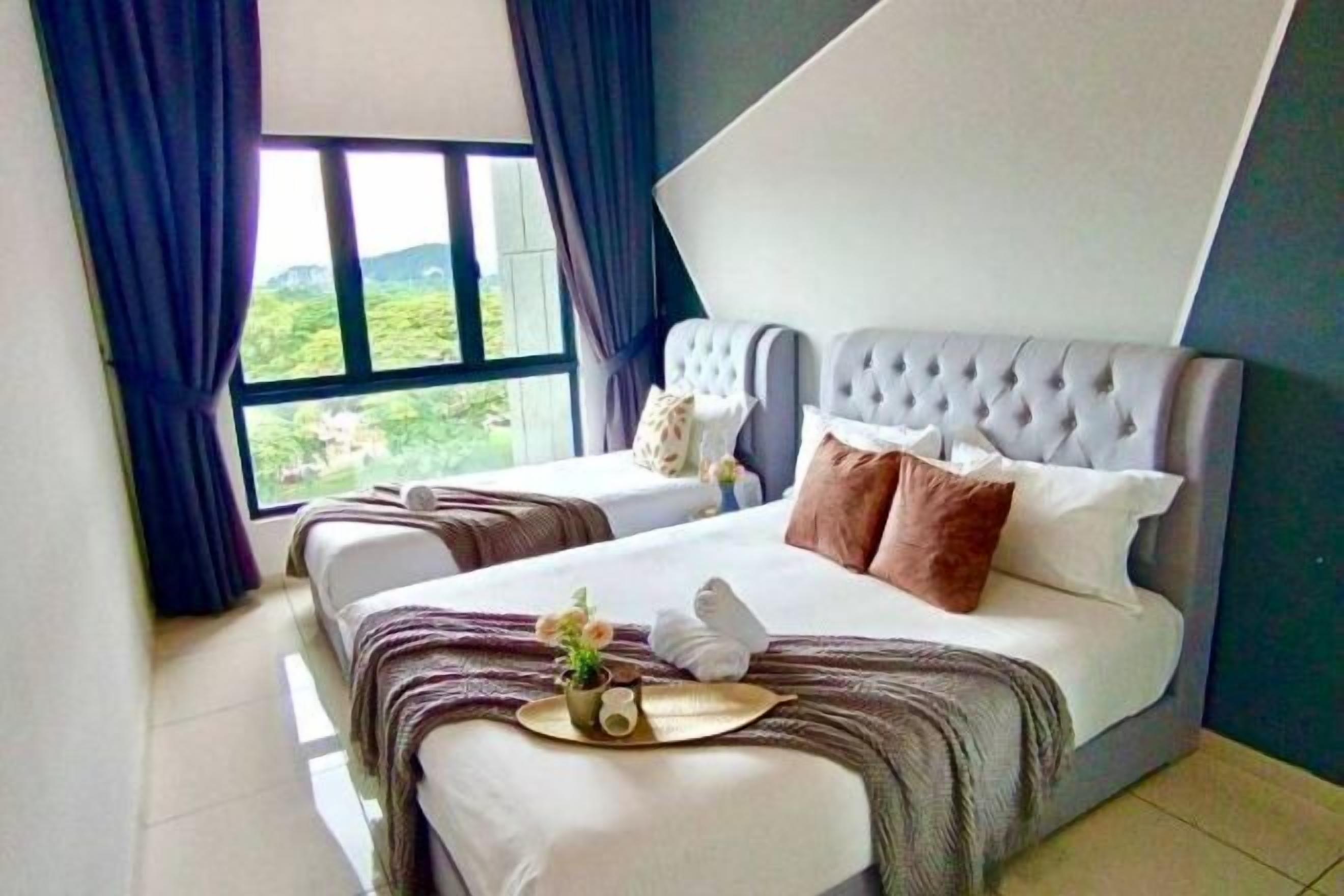 Blackout drapes, soundproofing, iron/ironing board, free WiFi