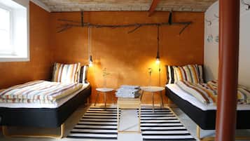 3 habitaciones, wifi gratis y ropa de cama