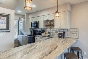 Fridge, microwave, oven, stovetop - Steps to the Beach, Pool + Hot Tub | Renovated Retreat | Sea Haven by AvantStay (Santa Rosa Beach)