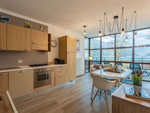 Microwave, oven, dishwasher, highchair