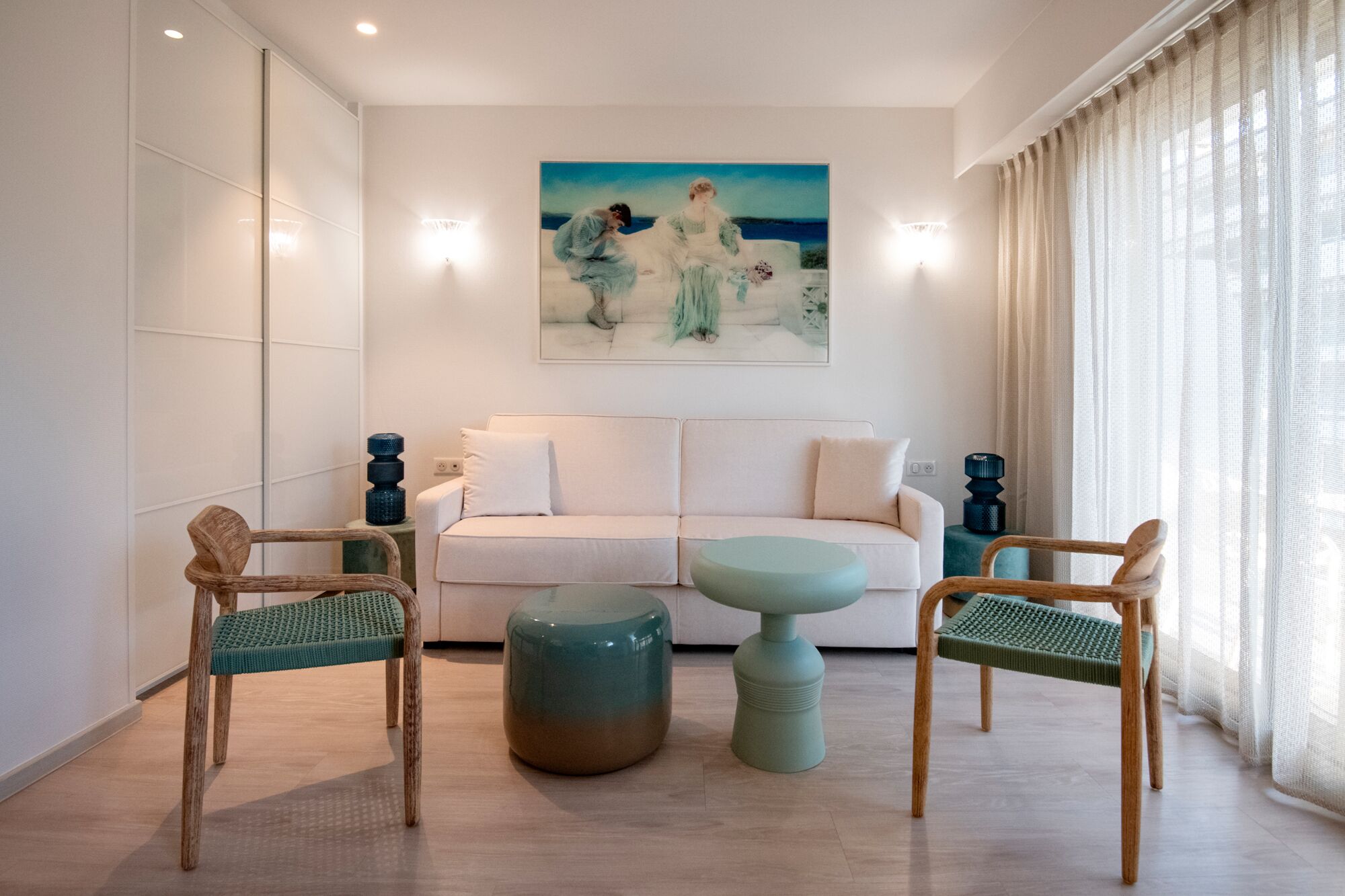 Appartement Deluxe | Coin séjour | TV connectée