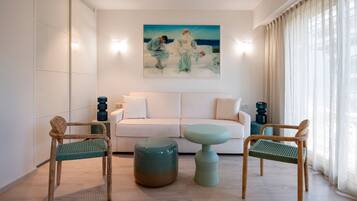 Appartement Deluxe | Coin séjour | TV connectée