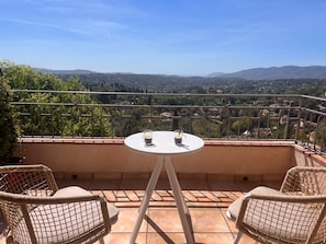 Vue depuis le balcon
