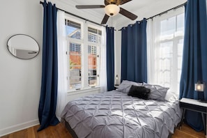 1 chambre, bureau, Wi-Fi, draps fournis