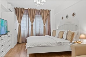1 Schlafzimmer, Schreibtisch, Bügeleisen/Bügelbrett, WLAN