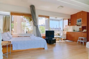 公寓 | 1 多间卧室、办公桌