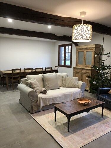 Chez Jeanne, maison avec jardin pour 7 personnes à la campagne