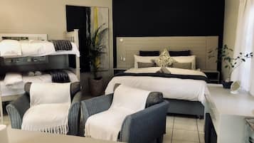 Family Studio Suite, 1 Bedroom | Hypo-allergenic bedding, down comforters, in-room safe