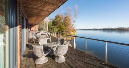 Welcome to the epitome of lakeside luxury.