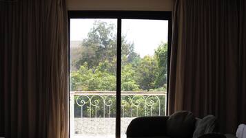 Quarto casal ou duplo superior | Área de estar