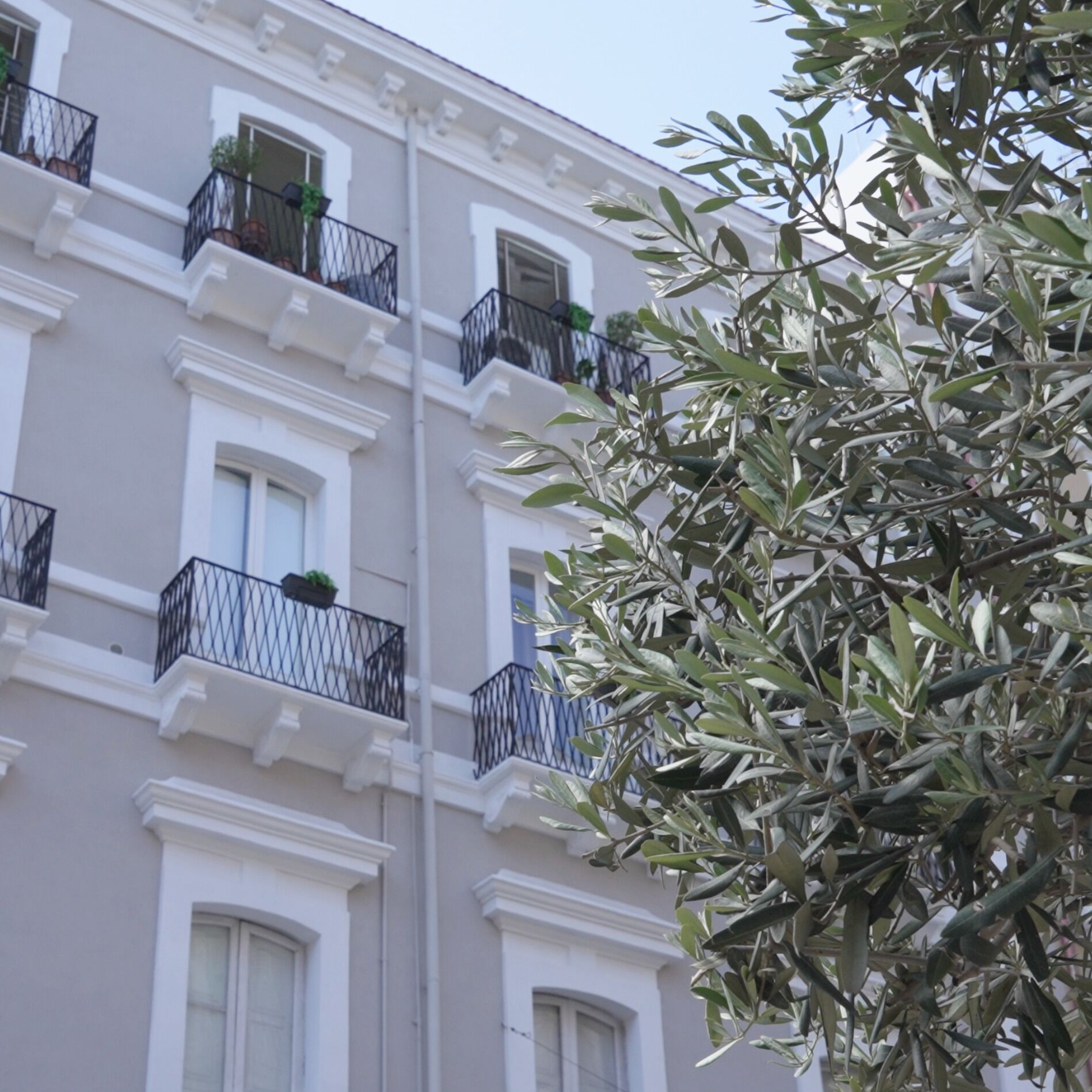 Fassade der Unterkunft