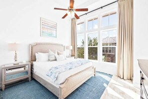 3 bedrooms, iron/ironing board, travel cot, WiFi