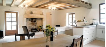 Charming Farmhouse, ideal for two families to share.