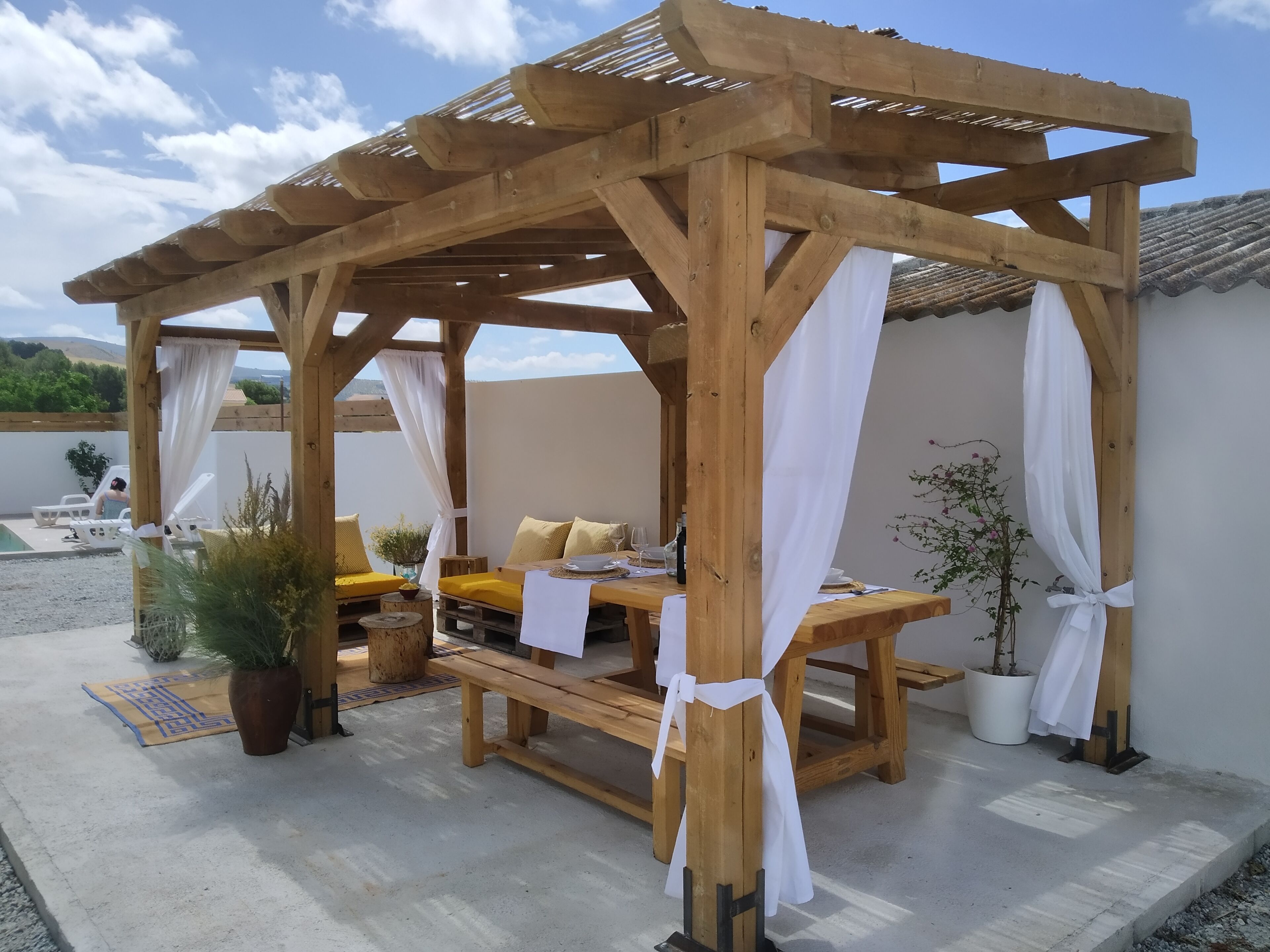 Enceinte de l’hébergement