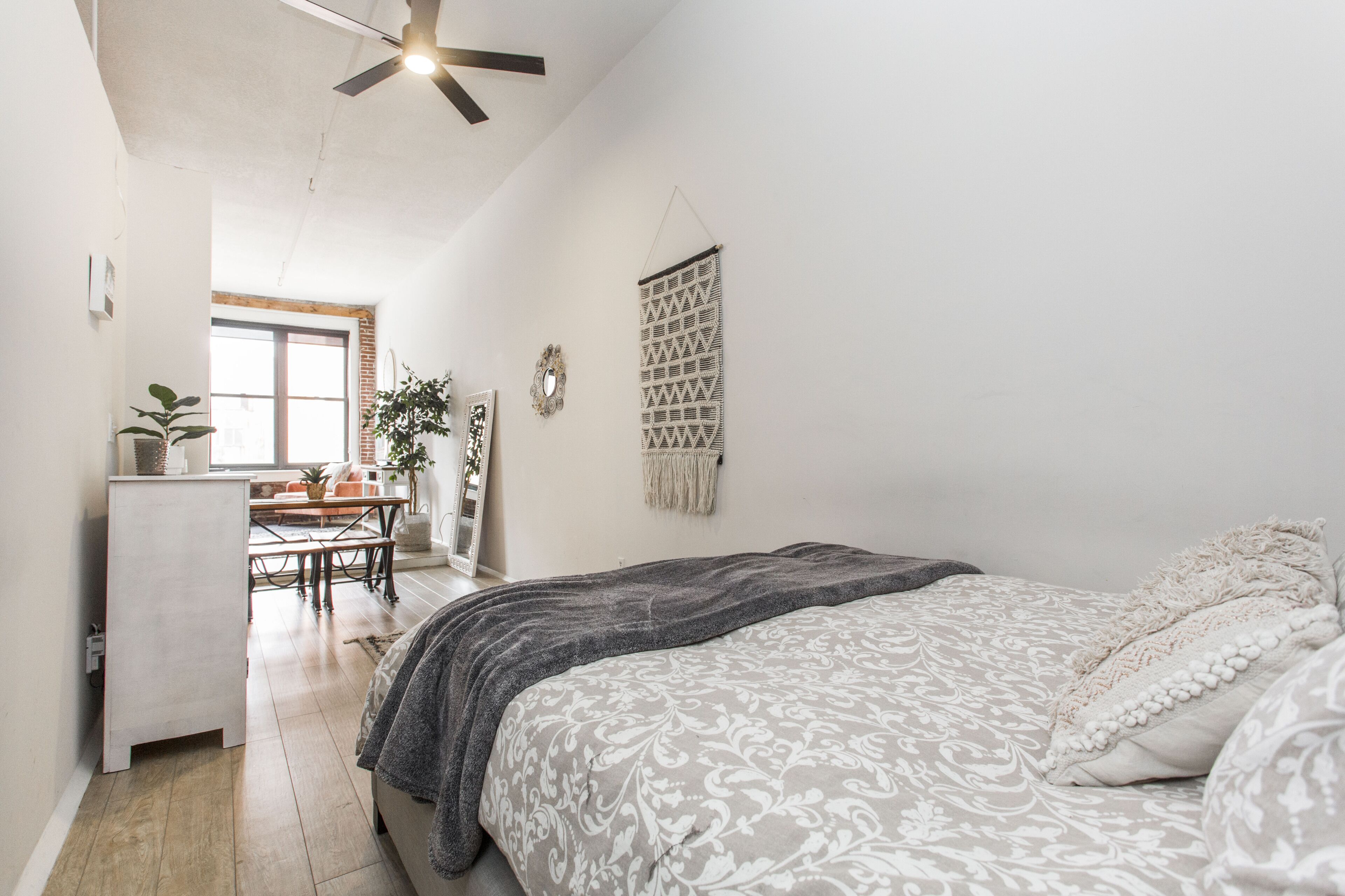 1 bedroom, iron/ironing board, travel crib, free WiFi