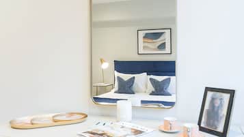 Superior appartement, 2 slaapkamers | Een strijkplank/strijkijzer, gratis wifi