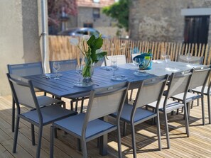 Restauration en plein air