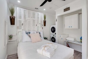 1 soverom, strykejern/-brett, wi-fi (inkludert) og sengetøy