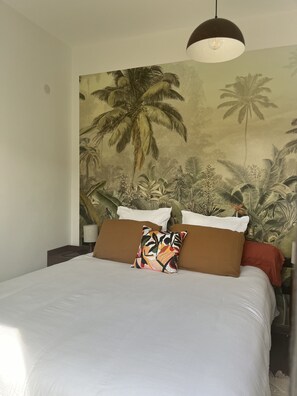 2 quartos, berço de viagem, Wi-Fi de cortesia, roupa de cama