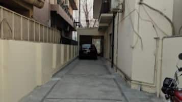 Fassade der Unterkunft