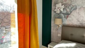 Familienapartment | Daunenbettdecken, Verdunkelungsvorhänge, Bügeleisen/Bügelbrett