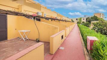 Facciata della struttura