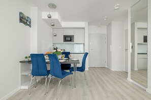 Spiseområde på rommet