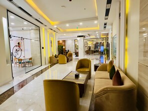 Sala de estar en el lobby
