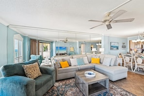 Condo, 2 Bedrooms | Living area - Inlet Reef 515 2 Bedroom Condo by RedAwning (Destin)