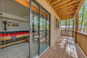 Interior - Furnished Deck + Game Room: Ruidoso Home! (Ruidoso)