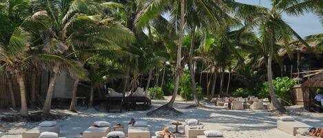 Overnattingsstedets uteområder