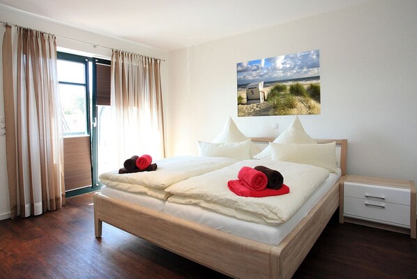 2 bedrooms, iron/ironing board, travel cot, free WiFi - Villa am Marienhof - Nordstern E1 (Borkum)