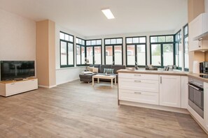 Fridge, oven, stovetop, dishwasher - Residenz zum Südstrand - Klappke (Borkum)