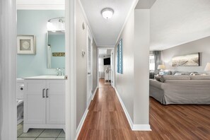 2 bedrooms, iron/ironing board - Bayspot K201 - 2 br / 2bath with bay water views, 53rd St with boat dock (Ocean City)