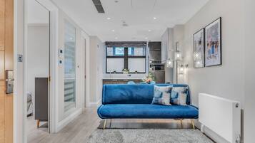 Two-Bedroom Apartment with Sofa Bed | Living area
