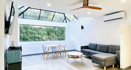 Enchanting 5 bedroom Hillside Jungle Villa & Pool Walking Distance to the Beach