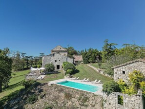 Alberca climatizada 