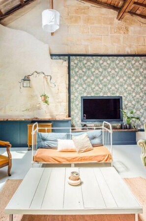 TV, video games, foosball - Le Terrier des 3 Conils & spa (Castillon-la-Bataille)