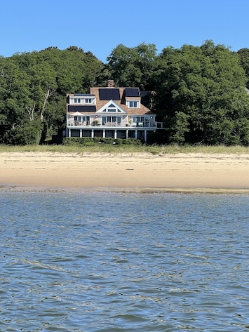 View of house from the beach