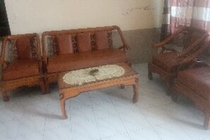 Sitteområde i lobbyen