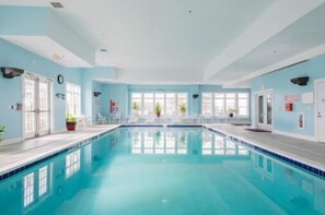 Indoor pool, outdoor pool